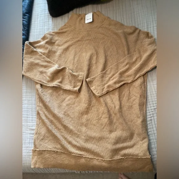 Free People Casey Tunic Dress in Tiger Eye NWT - Picture 3 of 5